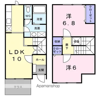 はなみずき【1階】の間取り