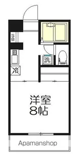 ドミシール南阿佐谷【102号室】の間取り