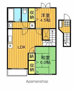 レジオン・ドヌールⅡ【2階】の間取り