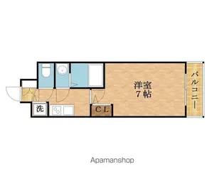 S−RESIDENCE都島【602.号室】の間取り