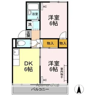 セジュール住吉 A棟【1階】の間取り
