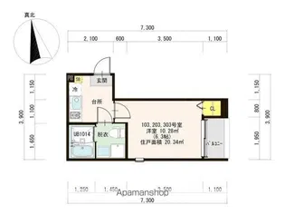 NEUF【2階】の間取り