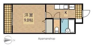 ソレイユ【3階】の間取り