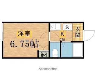 GRACEAIR NISHIHACHIOJI【1階】の間取り