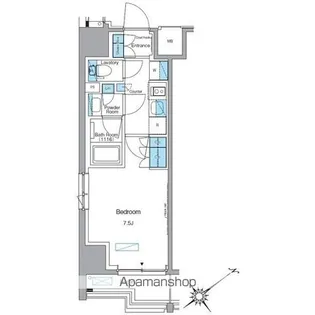 ルフォンプログレ赤塚【5階】の間取り