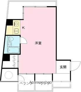 坂口ポートハイツ【402号室号室】の間取り