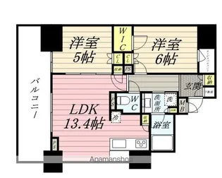 コンフォリア渋谷WEST【10階】の間取り