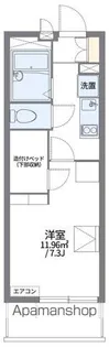 レオパレスDREAM D【1階】の間取り
