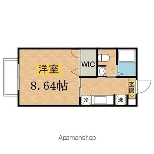 ディアコート【1階】の間取り