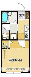 ハートランド蛇田Ⅲ【207号室】の間取り