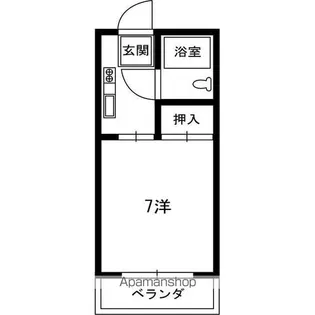 ライトハウス大津Ⅰ【1階】の間取り
