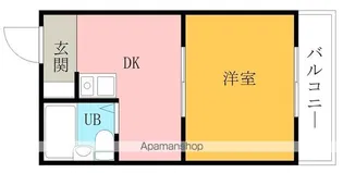 レジデンスろうあんどろう【4階】の間取り