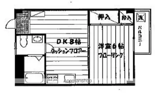 ハイツ今栄【3階】の間取り