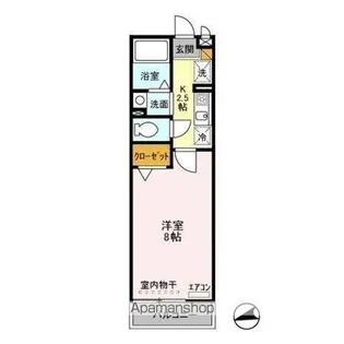 ルミエールK【2階】の間取り