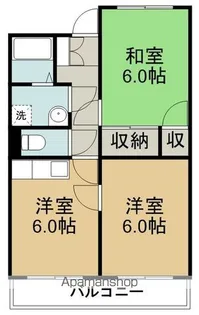 メゾン萩野町【4階】の間取り