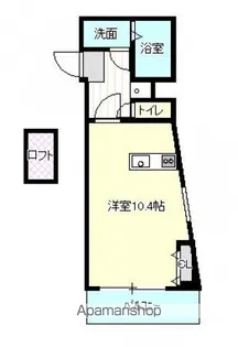 並木S BLD【604号室号室】の間取り