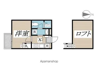ピュア・スプリング戸塚Ⅱ【102号室】の間取り