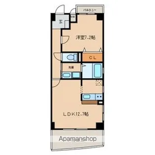 SPACE Ⅳ【2階】の間取り