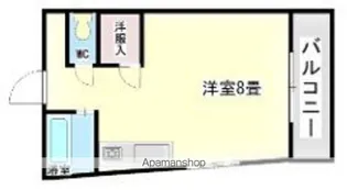 リバーサイド中村【4階】の間取り