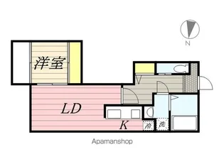 ベリー箱崎【2階】の間取り