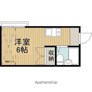 キャピタルパレス【1階】の間取り