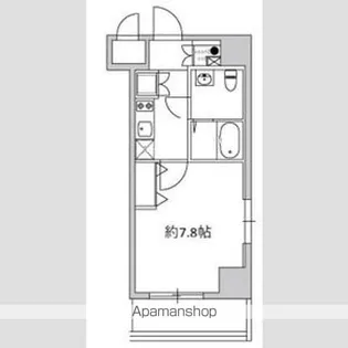 エスリード芝浦ベイサイド【7階】の間取り