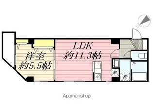 コネクトパークヒルズ八千代台【5階】の間取り