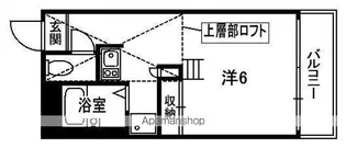 レオパレスEAST FIELD 精華【102号室】の間取り