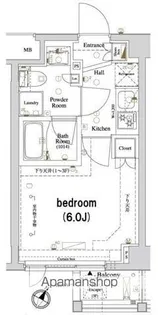 AXAS品川レジデンス【1階】の間取り