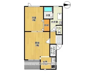 イーグルⅢ【2階】の間取り