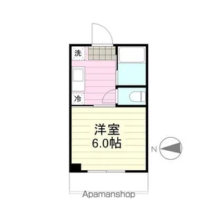 チバハイツ【405号室】の間取り