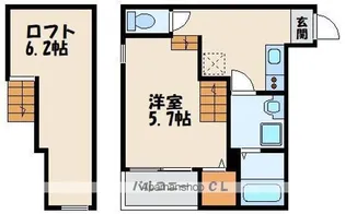 G−PRIME名島【2階】の間取り