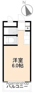 アルファ二番町602号【602号室】の間取り