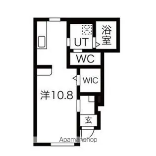 SUPERIOR(スーペリア)【103号室】の間取り