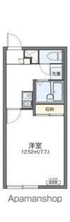 レオパレスMYK【105号室】の間取り