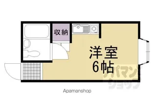 フラワーハイツ【201号室】の間取り