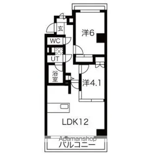 エルフォルテ東日暮里【3階】の間取り
