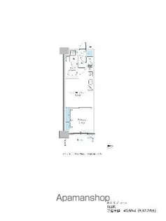 グランセジュール大国町【4階】の間取り