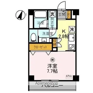 アース【2階】の間取り
