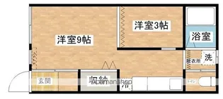 グリーンハイツ佐野町B棟【16号室】の間取り