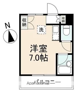 CALVERT西宝町【6階】の間取り