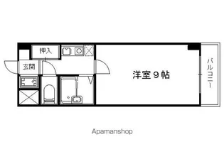 ソルフィー山科【4階】の間取り