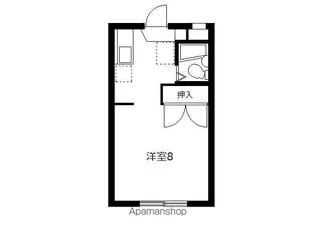 リッカテイル【101号室】の間取り