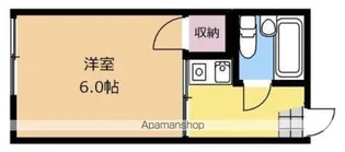 ホワイトハウス【106号室】の間取り