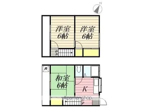 伊藤コーポⅠ【1階】の間取り