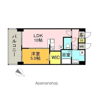 F・STAGE博多駅南【10階】の間取り