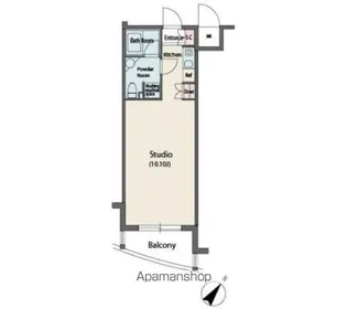 MFPR代々木タワー【3階】の間取り