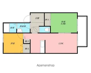 二色の浜グリーンヴィレッジ【2階】の間取り