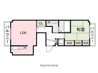 T・K TOWER【8階】の間取り