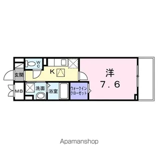 CASA南千住【1階】の間取り